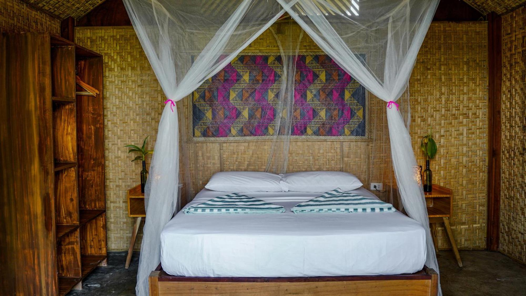 Eco Sanctuaries Nature Lodge Nacpan Beach, אל נידו מראה חיצוני תמונה