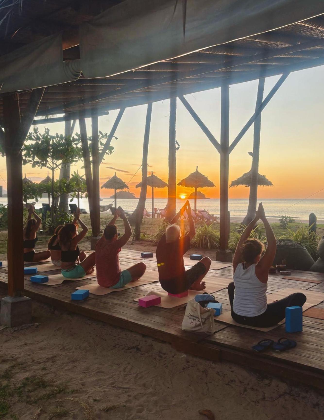 Eco Sanctuaries Nature Lodge Nacpan Beach, אל נידו מראה חיצוני תמונה